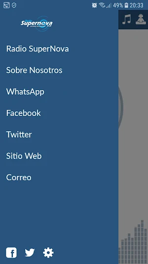 Radio SuperNova Chile Screenshot 2