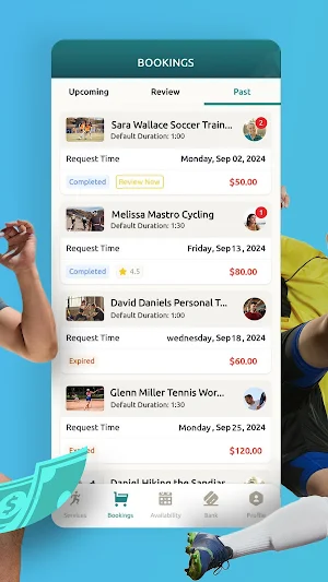 Sherpa Pro: Sports Trainers Screenshot 1