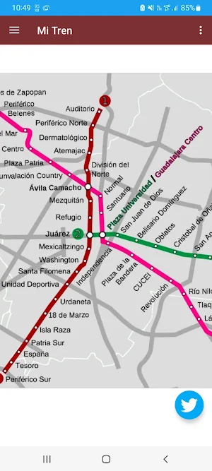 Mi Tren, SITREN, Mi Transporte Screenshot 1