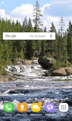 Rolling River Live Wallpaper Screenshot 2