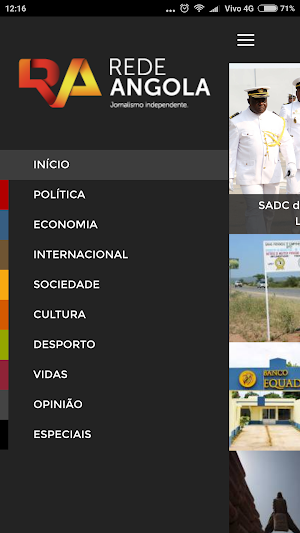 Rede Angola Screenshot 2