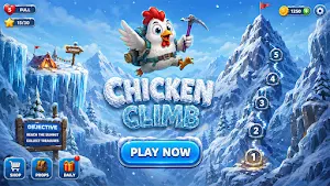Chicken Snow Climb Screenshot 0