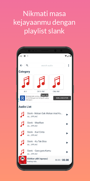 Lirik Lagu Slank Offline Screenshot 1
