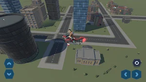 Flying Motorcycle 3D Jet Taxi Screenshot 3