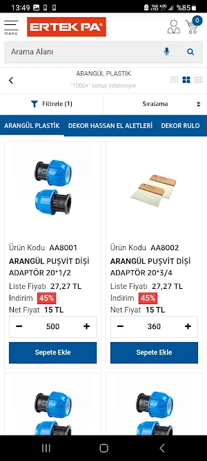 Ertekpa Hırdavat B2B Screenshot 0