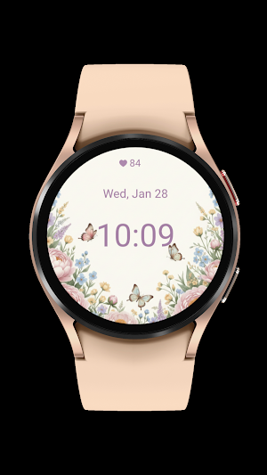 Soft Floral Time Screenshot 0