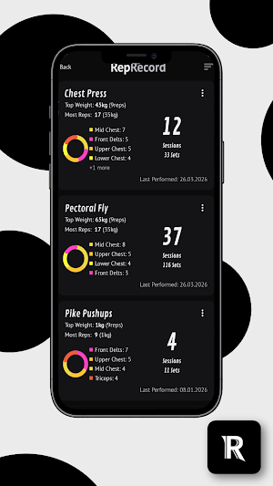 RepRecord Screenshot 1