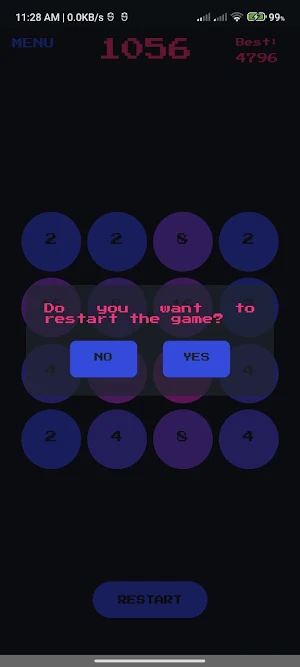 Game 2048 Screenshot 3
