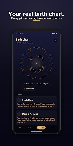 Astra: Daily Horoscope & Chart Screenshot 2