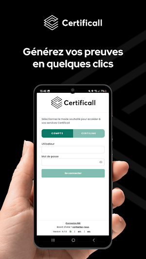 Certificall - Preuve Numérique Screenshot 0