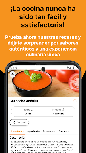 Recetas Comida Española Screenshot 2