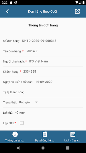 Weldcom CRM Screenshot 2