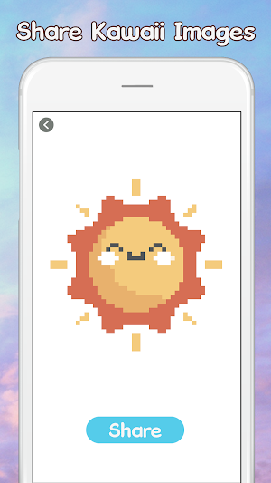 Kawaii Pixel - Color by Number Screenshot 3