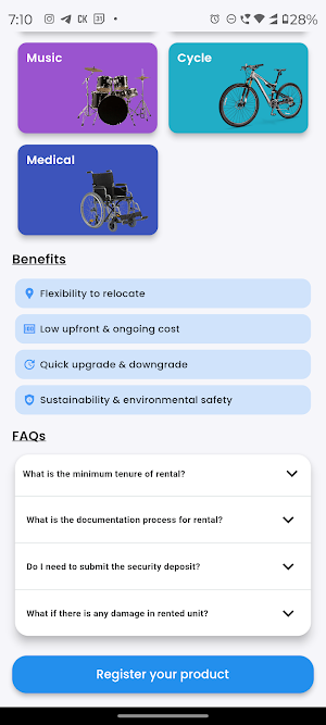 RentBunny: Peer to Peer Rental Screenshot 2