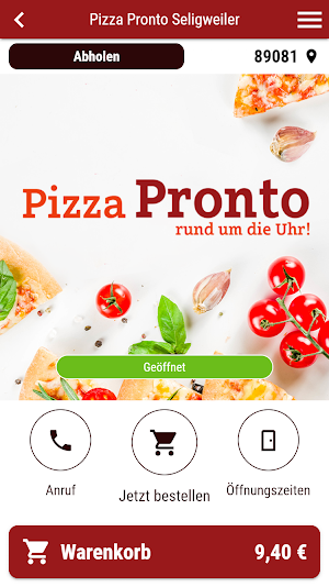 Pizza Pronto Seligweiler Screenshot 0