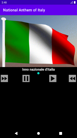 National Anthem of Italy Screenshot 0