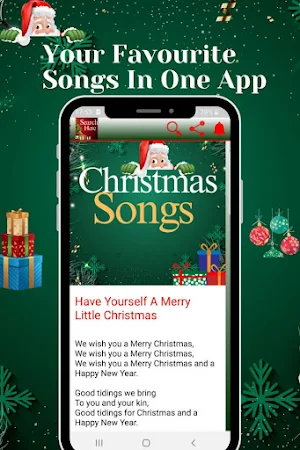Christmas Songs Lyrics Screenshot 3
