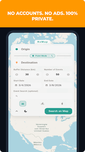 ReMap: Event & Concert Map Screenshot 3