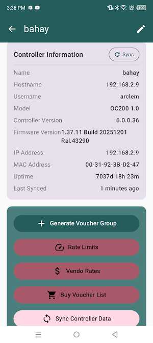 Omada Voucher Screenshot 2