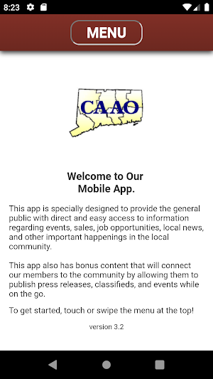 CAAO Mobile App Screenshot 2