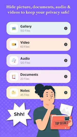 Calculator: Document Locker Screenshot 1