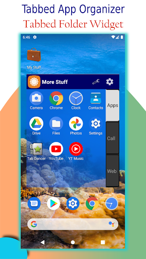 Tabbed App Organizer Screenshot 0