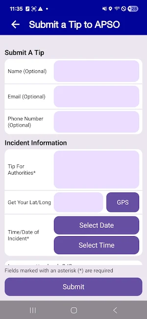 Allen Parish Sheriff’s Office Screenshot 2