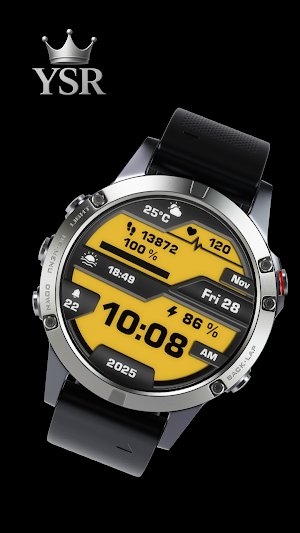 YSR Digital Watch Face Screenshot 0