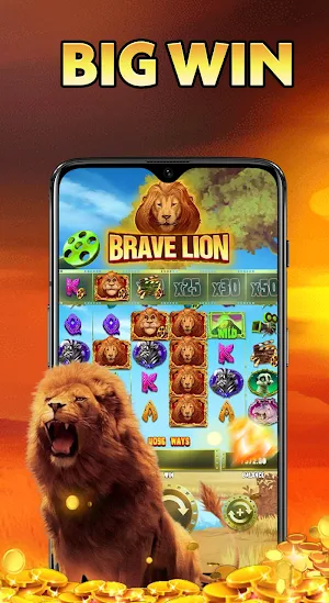 Slots Brave Lion Screenshot 3