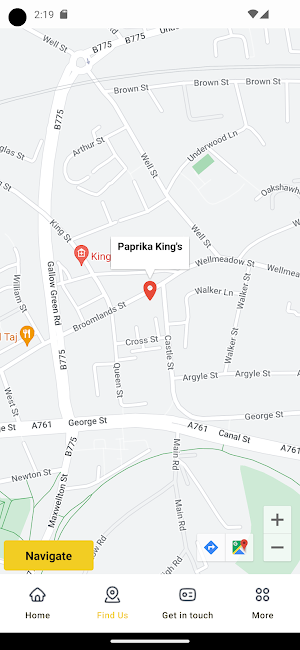 Paprika Kings Takeaway Screenshot 1