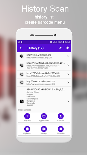 QR Code Reader – QR Generator Screenshot 3