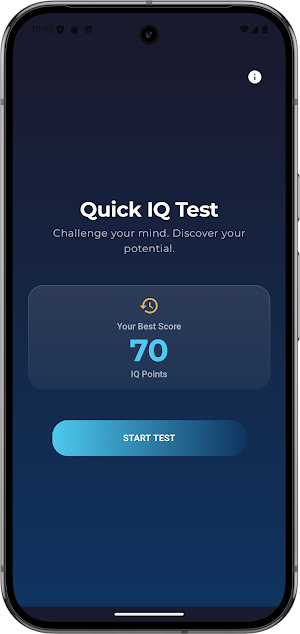 Quick IQ Test Screenshot 0