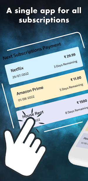Track and Manage Subscription Screenshot 1