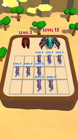 Monster Merge: Boss Fight Screenshot 2