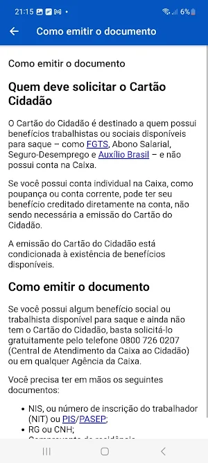 Cartão Cidadão Guia Screenshot 2