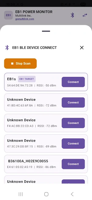 Multilink Power Monitor Screenshot 3