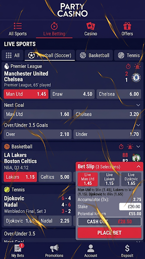 PartyCasino Screenshot 2