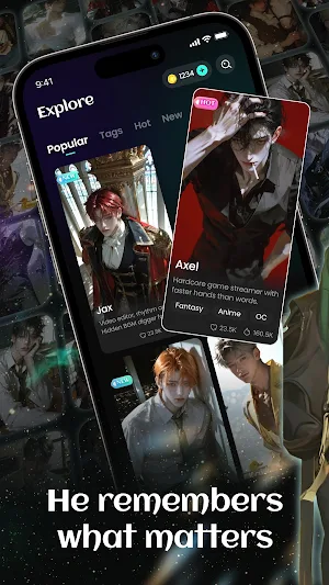 Black AI: Your Personal AI Boy Screenshot 1