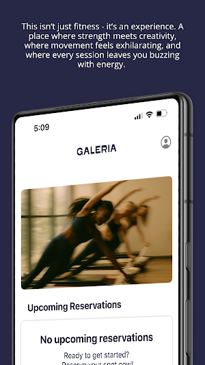 Galeria Pilates Screenshot 2