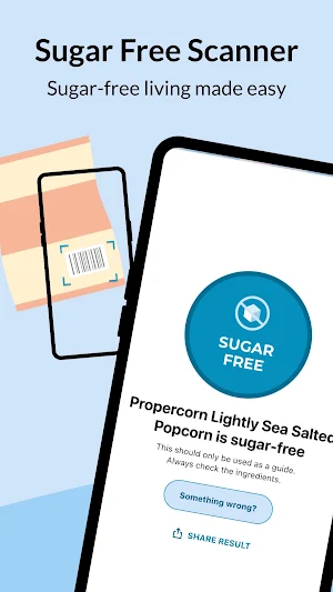 Sugar Free Scanner Screenshot 0