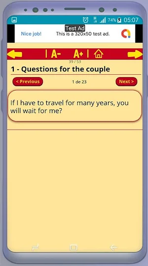 Starter Questions to Maintain a Conversation Screenshot 1