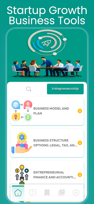 Learn Entrepreneurship Skills Screenshot 0