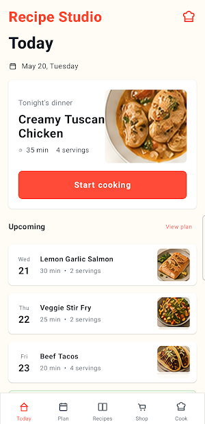 Recipe Studio Screenshot 0