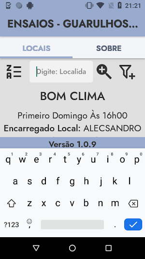 CCB Ensaios Guarulhos Screenshot 3