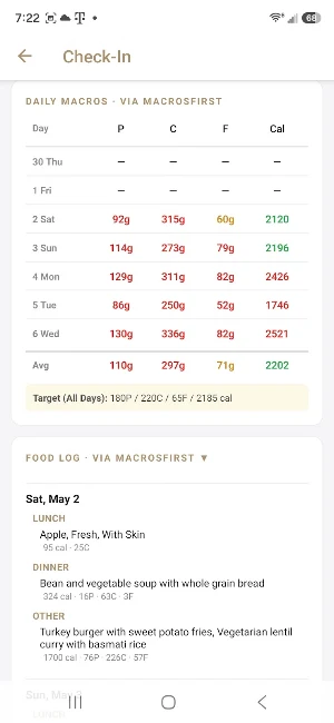 Black Iron Nutrition Screenshot 0