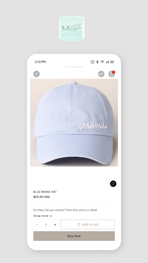 LA Style Fashion App Screenshot 2