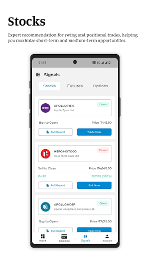 Ekwiti Research - Stocks & FNO Screenshot 0