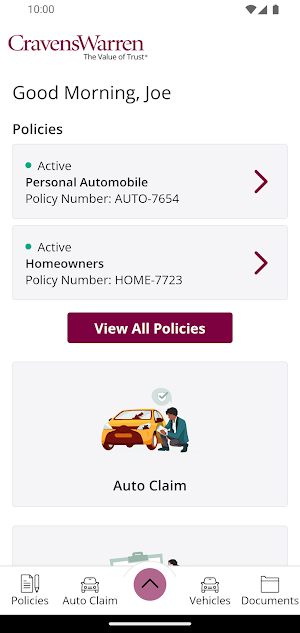 Cravens Warren Mobile Screenshot 1