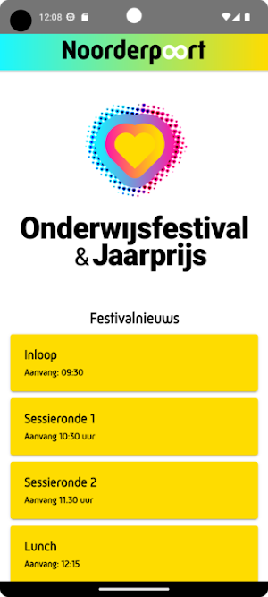 Noorderpoort Onderwijsfestival Screenshot 0