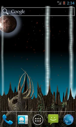 Alien Planet LWP Screenshot 3